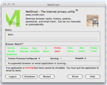 NetShred X Main Dialog