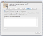 NetShred X Internet Eraser Mac OS X