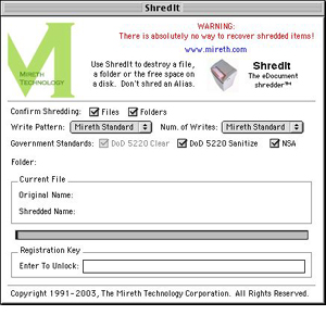 ShredIt Hard Drive Cleaner Screenshot