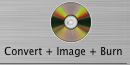 Convert and Burn MPEG to VCD Button
