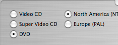 Convert AVI to MPEG-2 DVD settings