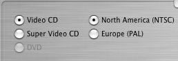 convert AVI to MPEG-1 VCD settings