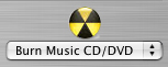 burn music cd mac os x