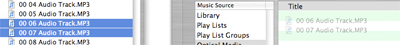 Music Man play from finder