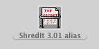 ShredIt Mac OS 7 Hard Drive Cleaner icon