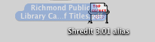 ShredIt for file shredder Mac OS 7 drag to erase file