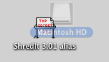 shred previously deleted files mac os 7
