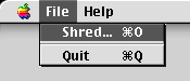 ShredIt File Shredder for Mac OS 7 erase file from menu